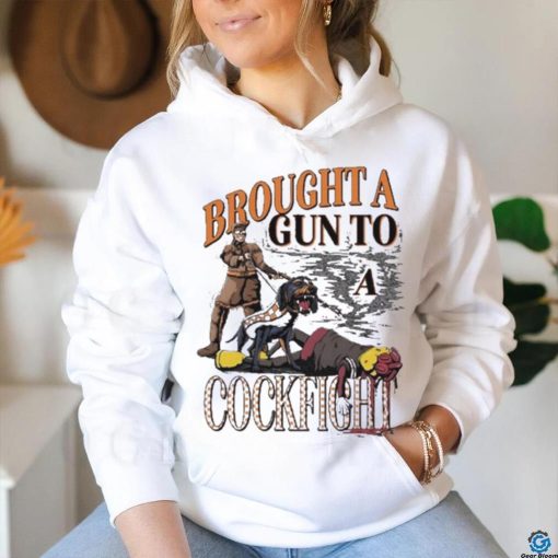 Brought A Gun To A Cockfight Tennessee Beat South Carolina Shirt