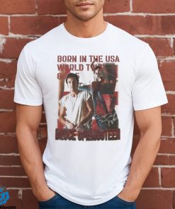 Bruce Springsteen Shirt 90S Vintage Born In The Usa World Tour’84 Unisex Hoodie