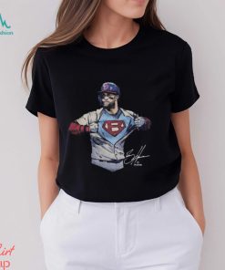 Bryce Harper Philadelphia Phillies Superman Bryce Player Signature T shirt