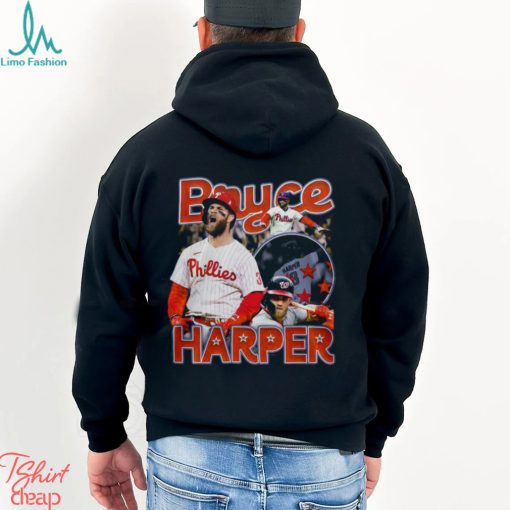 Vintage Philadelphia Bryce Harper T Shirt Trendy Y2K Hoodie