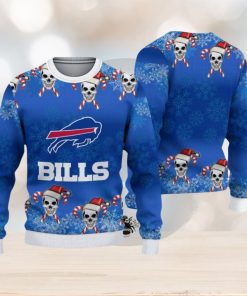 Buffalo Bills Christmas Skull Hot Trending Ugly Sweater For Fans