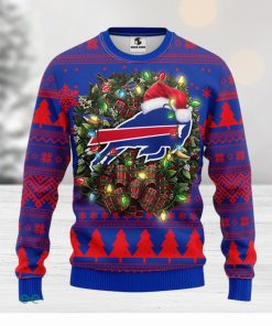 Buffalo Bills White 3D Sweater Christmas Gift