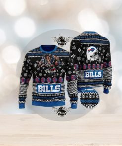 San Francisco 49ers Grateful Dead Skull And Bears Ugly Sweater - T