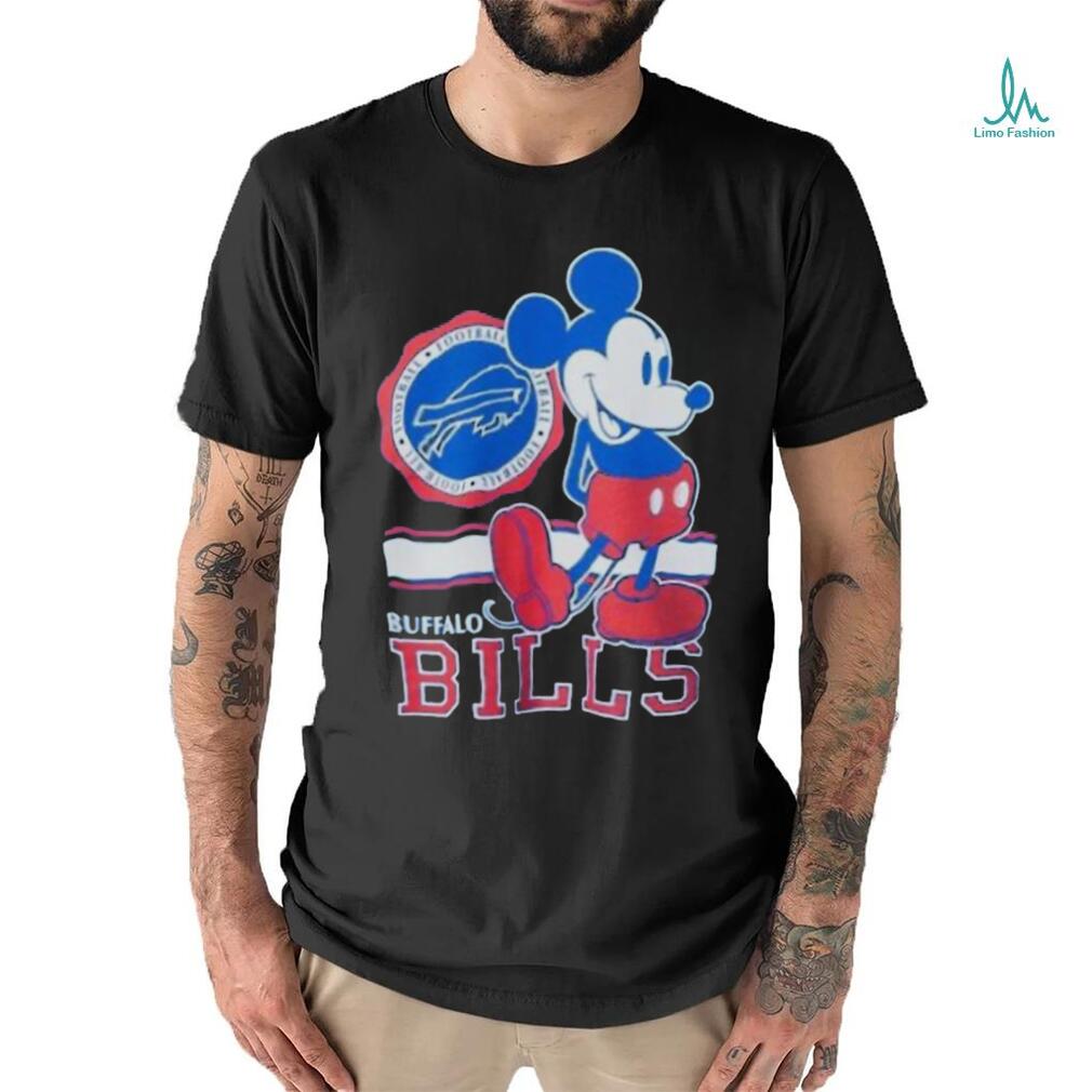 Buffalo Bills Football Logo Mickey Mouse T shirt Buffalo Bills Football Logo Mickey Mouse T shirt