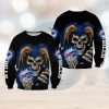 Carolina Panthers Christmas Jack Skellington Tradition Christmas Ugly Sweater Halloween For Men And Women