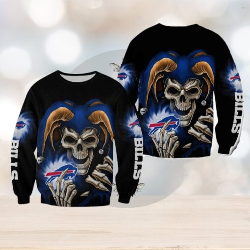 Buffalo Bills Halloween Clown Icicle Ugly Sweater For Men And Women Gift Christmas