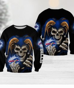 Buffalo Bills Halloween Clown Icicle Ugly Sweater For Men And Women Gift Christmas