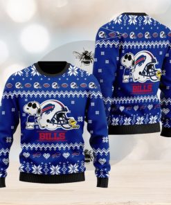 Buffalo Bills NFL Cute The Snoopy Show Football Helmet Ugly Christmas Sweater