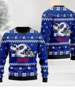 Buffalo Bills NFL Cute The Snoopy Show Football Helmet Ugly Christmas Sweater