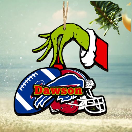 Buffalo Bills NFL Grinch Personalized Ornament SP121023100ID03