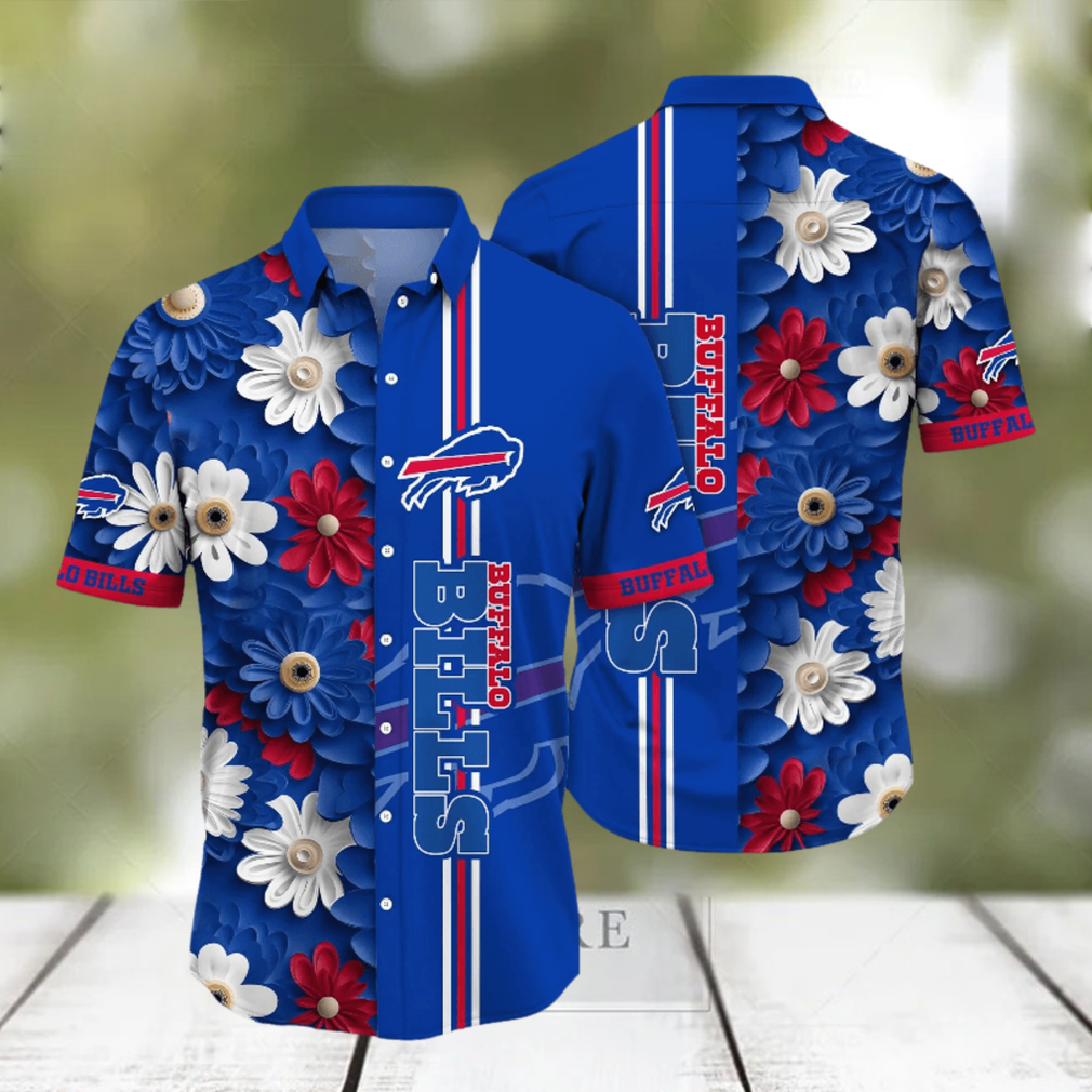 Retro NFL Buffalo Bills Funny Hawaiian Shirt Gift For Beach Vacation -  Limotees