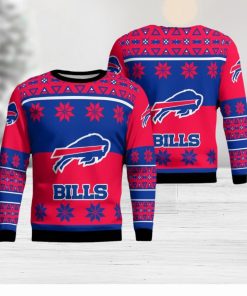 Buffalo Bills Winter Knitted Christmas Sweater All Over Print Gift For Fans