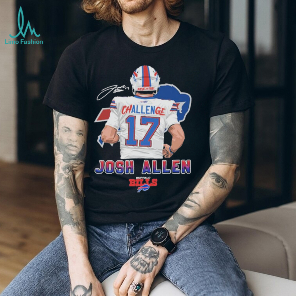 Buffalo Bills Josh Allen Challenge 17 Unisex T-Shirt - Cattrendtees