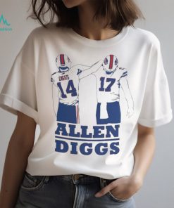 Buffalo Josh Allen And Stefon Diggs Buffalo Allen Diggs T Shirt