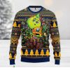 Black Cat Hide Christmas Ugly Christmas Sweater Gift Knitting Sweater