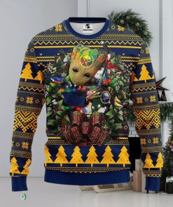 Buffalo Sabres Groot Hug Christmas Ugly Sweater 3D Christmas Xmas Sweater