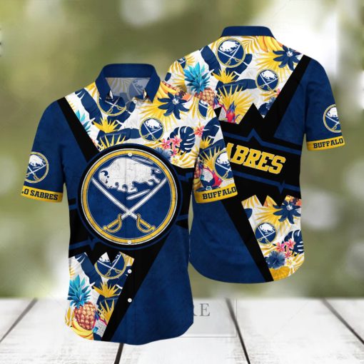 Buffalo Sabres NHL Hawaiian Shirt Sunlit Aloha Shirt