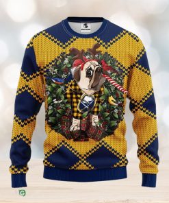 Buffalo Sabres Pub Dog Christmas Ugly Sweater 3D Christmas Xmas Sweater