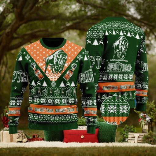 Buffalo Trace Whiskey Knitted Xmas Sweater Gift Men And Women