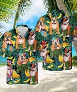 Bulldog Hawaiian Shirt