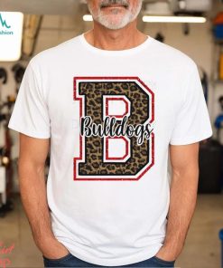 Bulldogs varsity leopard and glitter Shirt