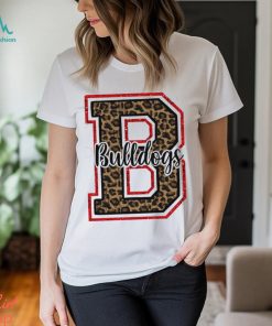 Bulldogs varsity leopard and glitter Shirt