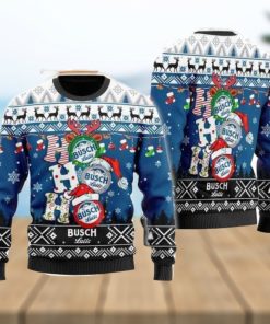 Busch Latte Ho Ho Ho Ugly Christmas Sweater Christmas Holiday Gift