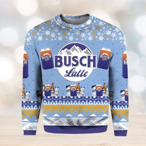 Busch Latte Ugly Christmas Sweater