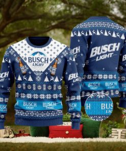 Busch Light Beer Knitted Xmas Sweater Gift Men And Women