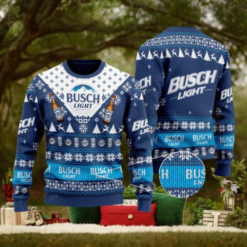 Busch Light Beer Knitted Xmas Sweater Gift Men And Women