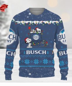 Busch Light Beers American Whiskey Beers Merry Christmas Snoopy House Cute Ugly Xmas Sweater AOP