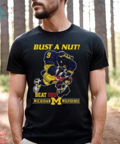 Bust a Nut! Beat OSU Michigan Wolverines Unisex T Shirt