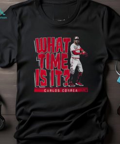 Carlos Correa what time is it Minnesota shirt - Limotees