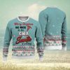 Cincinnati Bengals Christmas Ball Snowfalke Pattern Knitted Sweater