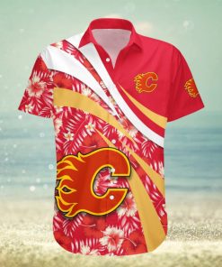 Calgary Flames Hawaii Shirt Hibiscus Sport Style – NHL