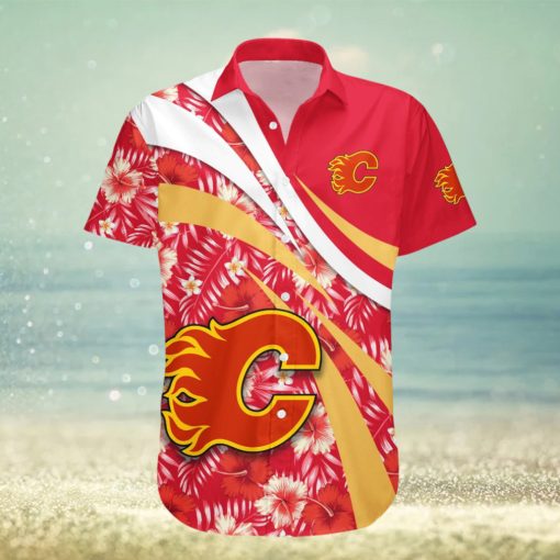 Calgary Flames Hawaii Shirt Hibiscus Sport Style – NHL