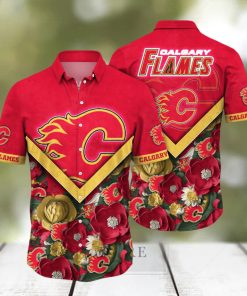 Calgary Flames NHL Hawaiian Shirt Custom Watermelons Aloha Shirt