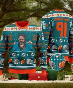 Cameron Wake miami dolphins NFL Knitted Xmas Sweater Gift Men And Women