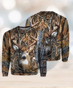 Camo Deer Hunter Christmas Unisex Ugly Sweater