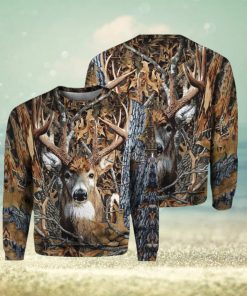 Camo Deer Hunter Christmas Unisex Ugly Sweater