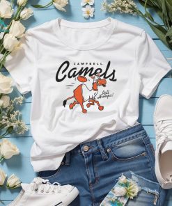 Campbell Fighting Camels Roll Hump logo shirt