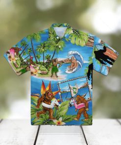 Camping Amazing Bigfoot Hawaiian Shirt