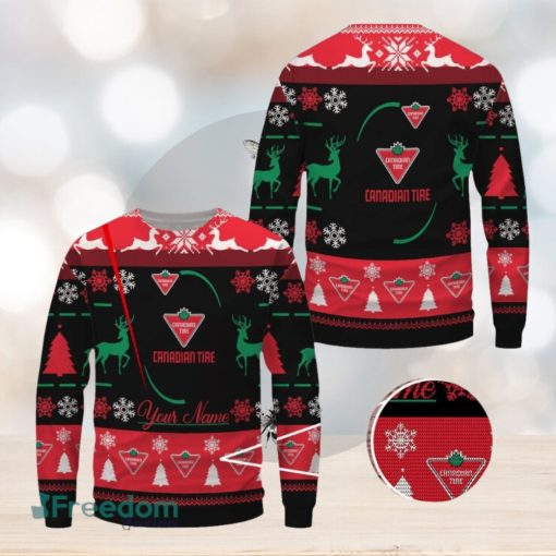 Canadian Tire Christmas Ugly Sweater 3D For Men And Women Uniform