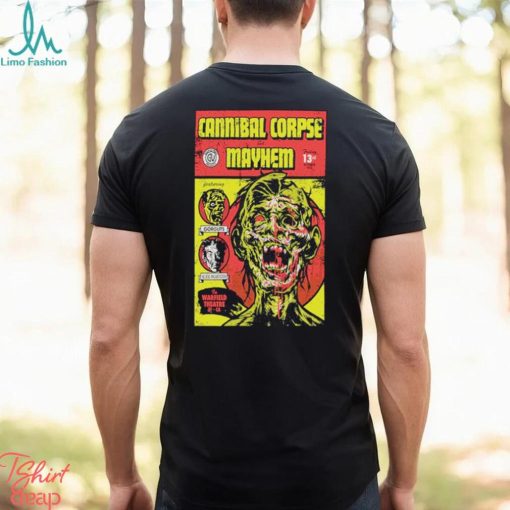 Cannibal corpse & mayhem october 13 2023 the warfield san francisco ca shirt