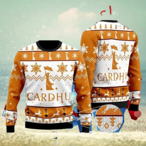 Cardhu Whiskey Christmas Ugly Christmas Sweater Style Gift For Men And Women