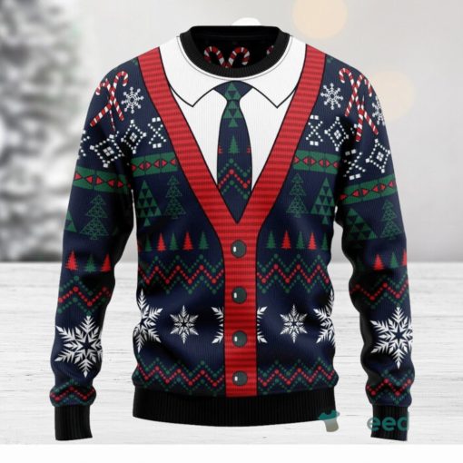 Cardigan Ugly Christmas Sweater All Over Printed For Men And Women Gift Holiday