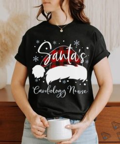 Cardiology Nurse Santas Favorite Nurse Cardiology Nurse Elf Cool T Shirt