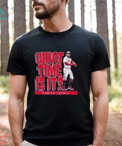 Carlos Correa what time is it Minnesota shirt