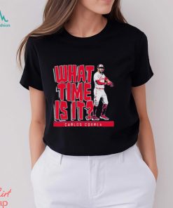 Carlos Correa what time is it Minnesota shirt