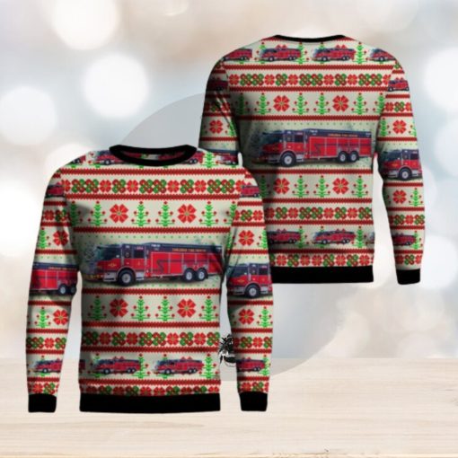 Carlsbad Fire Department AOP Sweater Christmas Gift Sweater